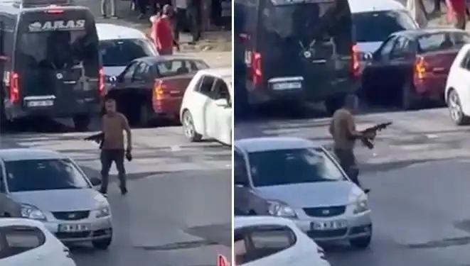 Başakşehir’de Pompalı Tüfekle Sokakta Dehşet Saçıldı!