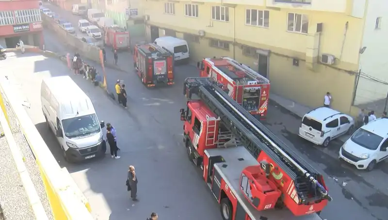 İstanbul'daki Tekstil Atölyesinde Büyük Yangın: 3 Yaralı!