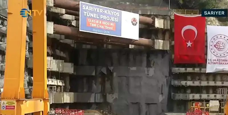 Sarıyer-Kilyos Tüneli Açılıyor: 35 Dakikalık Yol 5 Dakikaya İniyor