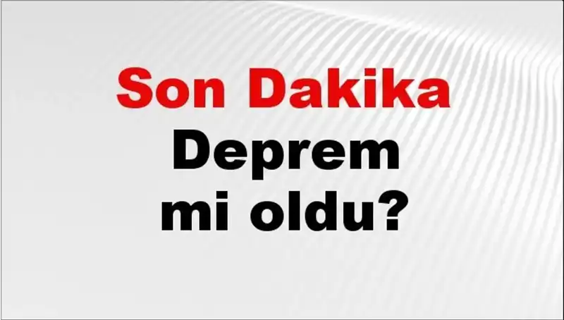 8 Şubat 2026'da Türkiye'yi Sarsan Son Dakika Deprem Bilgileri