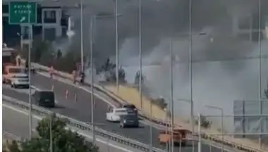 Anadolu Otoyolu'nda Sigara İzmiritine Bağlı Yangın Korkusu