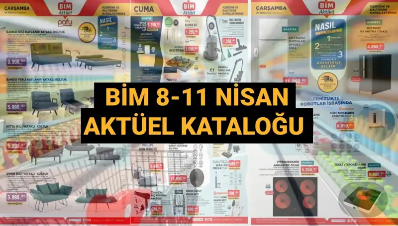 BİM Aktüel Kataloğu ile Ev Dekorasyonunda Yenilik Dönemi Başlıyor