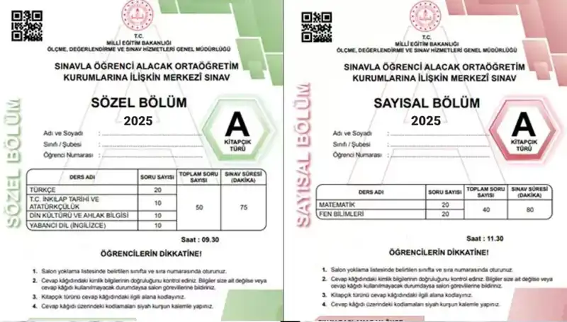 LGS Sınavı 2025: Soru ve Cevap Anahtarı Yayın Tarihi Kesinleşti!