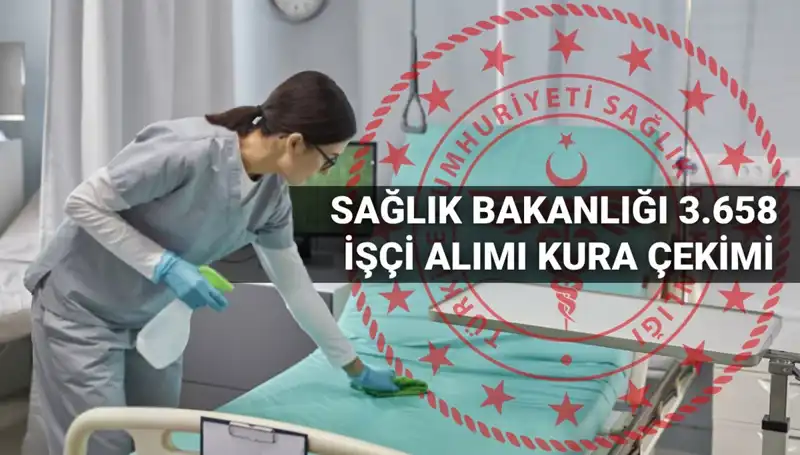 Sağlık Bakanlığı 2025 Kura Tarihi Açıklandı: 3.658 İşçi Alımı Nerede Yapılacak?