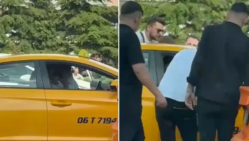 Trafikte Yükselen Gerilim: Taksi Şoförüne Yumruk Atıldı!