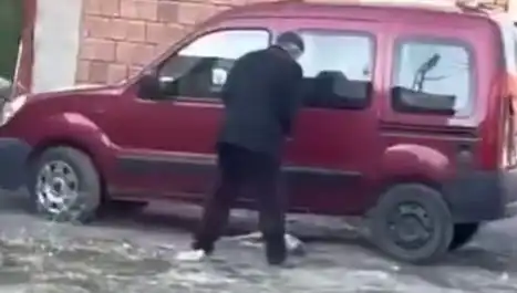 Sokak Ortasında Köpeğe Yapılan Şiddet Olayı, Şok Etti!