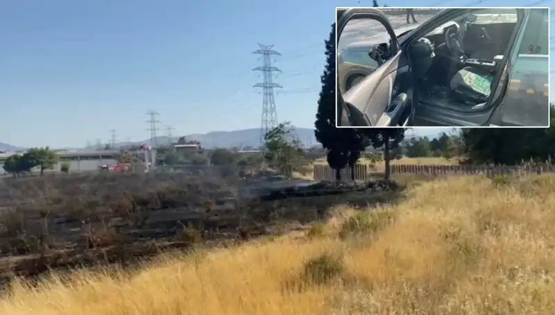 Otluk Alanda Başlayan Yangın, İzmir’in AVM Otoparkına Sıçradı