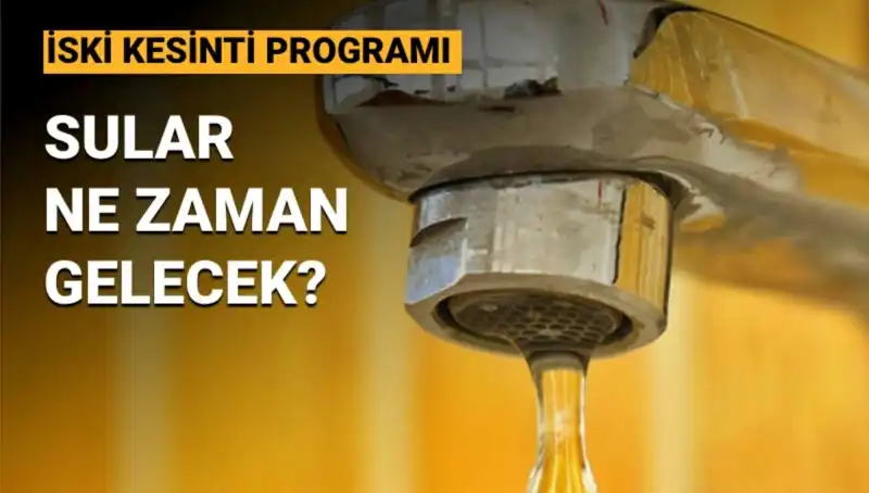 İstanbul'da Su Kesintisi Alarmı: 3 Mayıs Tarihli Program Açıklandı!