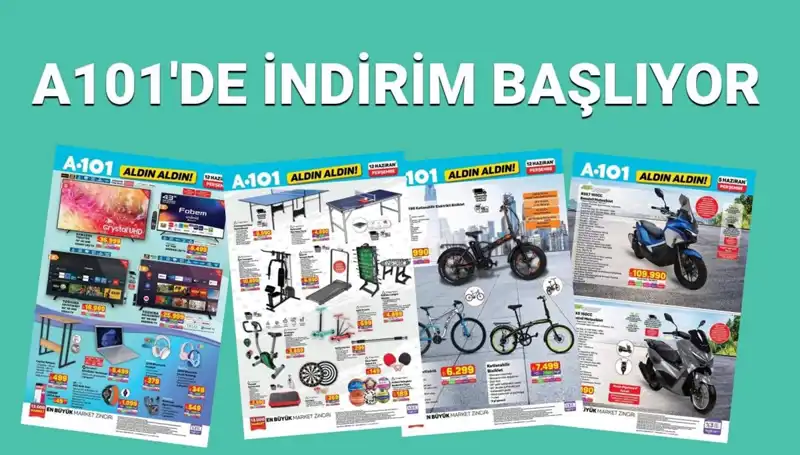 A101 Market 12 Haziran 2025 Aktüel Kataloğu: Spordan Teknolojiye Fırsatlar