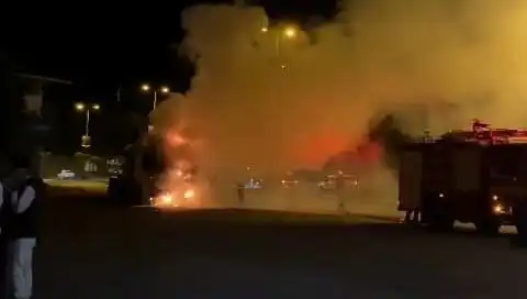Zonguldak'ta Seyir Halindeki TIR'da Korkutan Yangın: Vatandaşlar Sokağa Döküldü