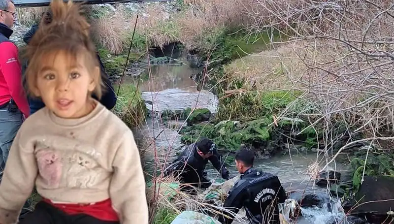 Denizli'de Kaybolan 4 Yaşındaki Nazlı Şeşen İçin Arama Çalışmaları Devam Ediyor