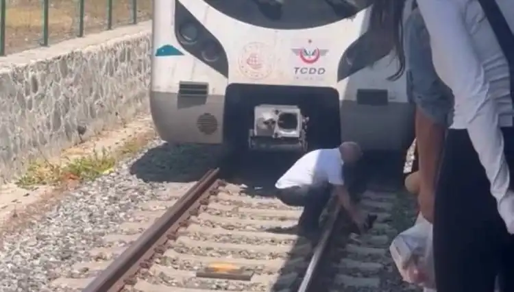 Raylardaki Kediyi Fark Eden Makinist, Marmaray’ı Durdurdu ve Kahraman Oldu