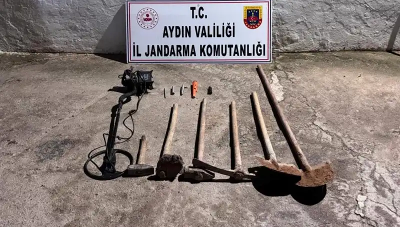Aydın’da Kaçak Kazı Yapanlara Suçüstü: Eş Zamanlı Operasyon!